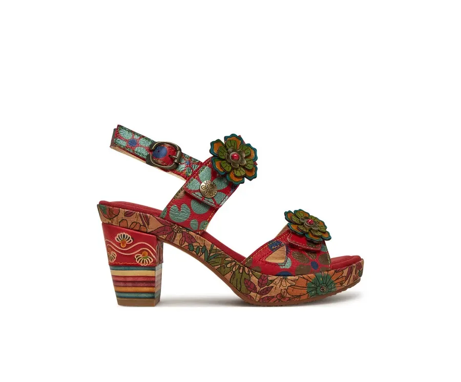 obrazek 1 Laura Vita Sandały Nellao 15 Czerwony