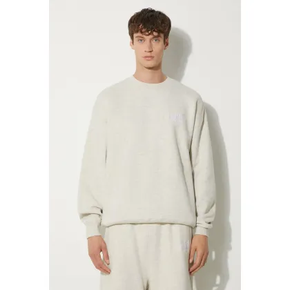 Zdjęcie Awake NY bluza bawełniana Awake Crewneck męska kolor szary z aplikacją SP24-CN002