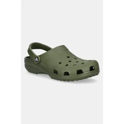 Zdjęcie Crocs klapki Classic męskie kolor zielony 10001