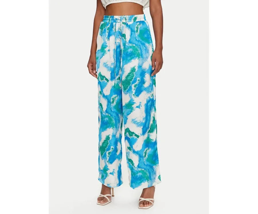 obrazek 1 Vero Moda Spodnie materiałowe Ea 10326475 Niebieski Regular Fit