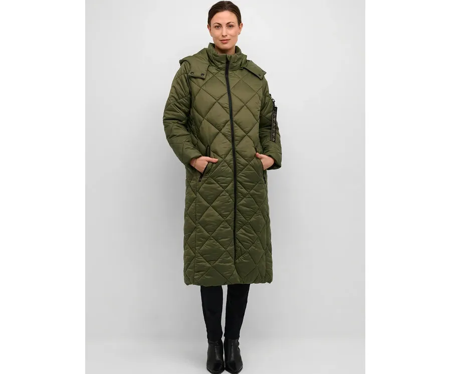 obrazek 1 Cream Kurtka zimowa Crgaiagro 10611583 Zielony Regular Fit