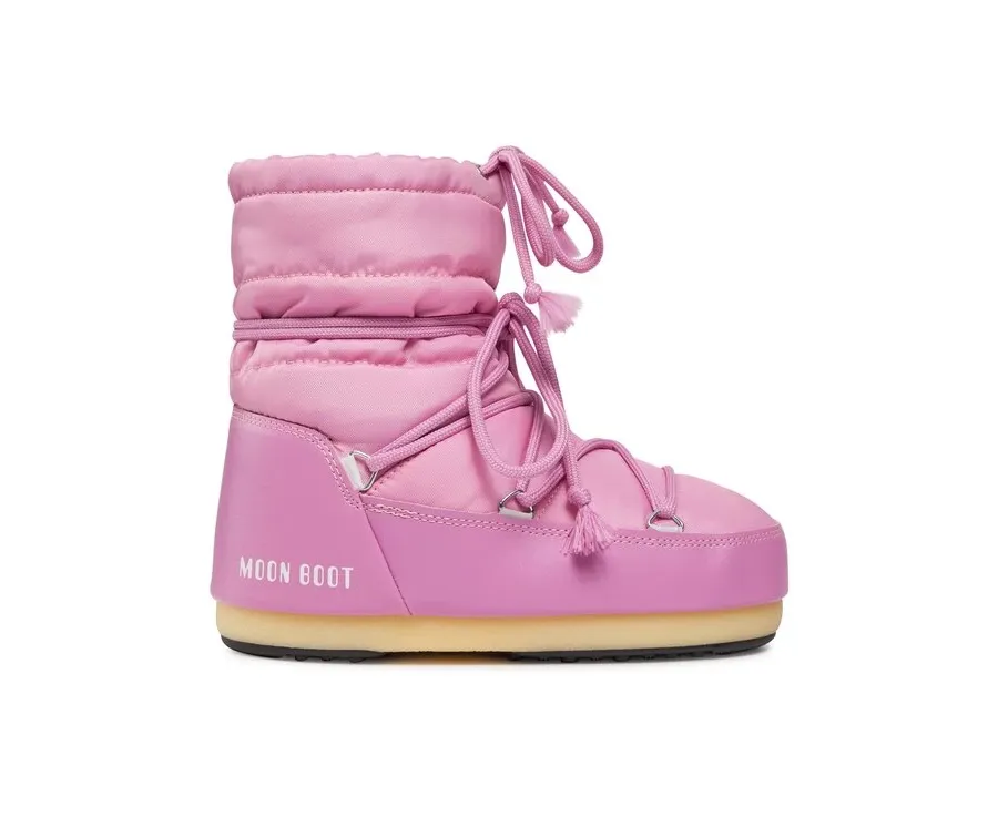 obrazek 1 Moon Boot Śniegowce Light Low Nylon 14600100004 Różowy