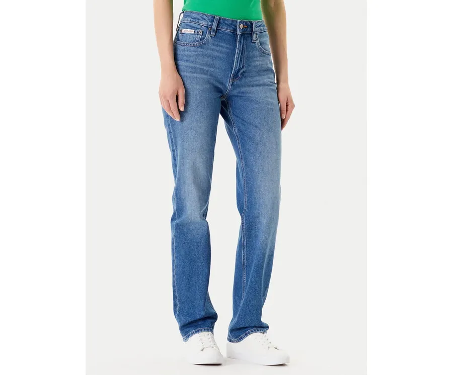 obrazek 1 Calvin Klein Jeans Jeansy LV047B913G Niebieski Straight Fit