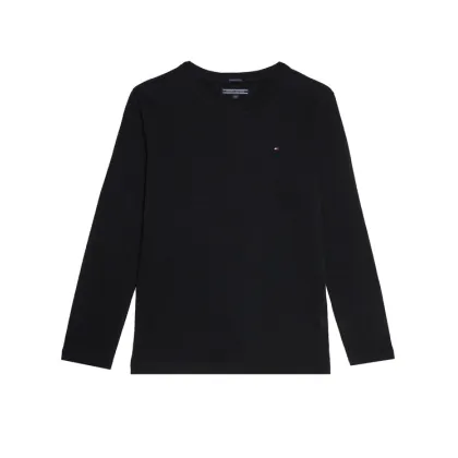 Zdjęcie Tommy Hilfiger Bluzka KB0KB04141 Czarny Long Sleeve