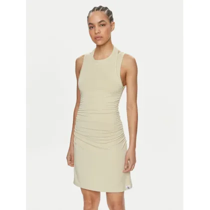 Zdjęcie Calvin Klein Jeans Sukienka letnia J20J223045 Zielony Slim Fit