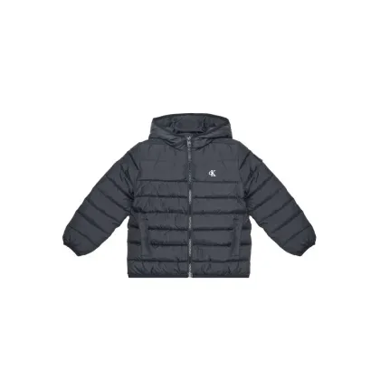 Zdjęcie Calvin Klein Jeans Kurtka zimowa Inst Logo IB0IB02174 M Czarny Regular Fit