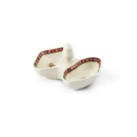 Zdjęcie Stylowa dwuczęściowa solniczka z porcelany z kolekcji Christmas gingerbread – Leander
