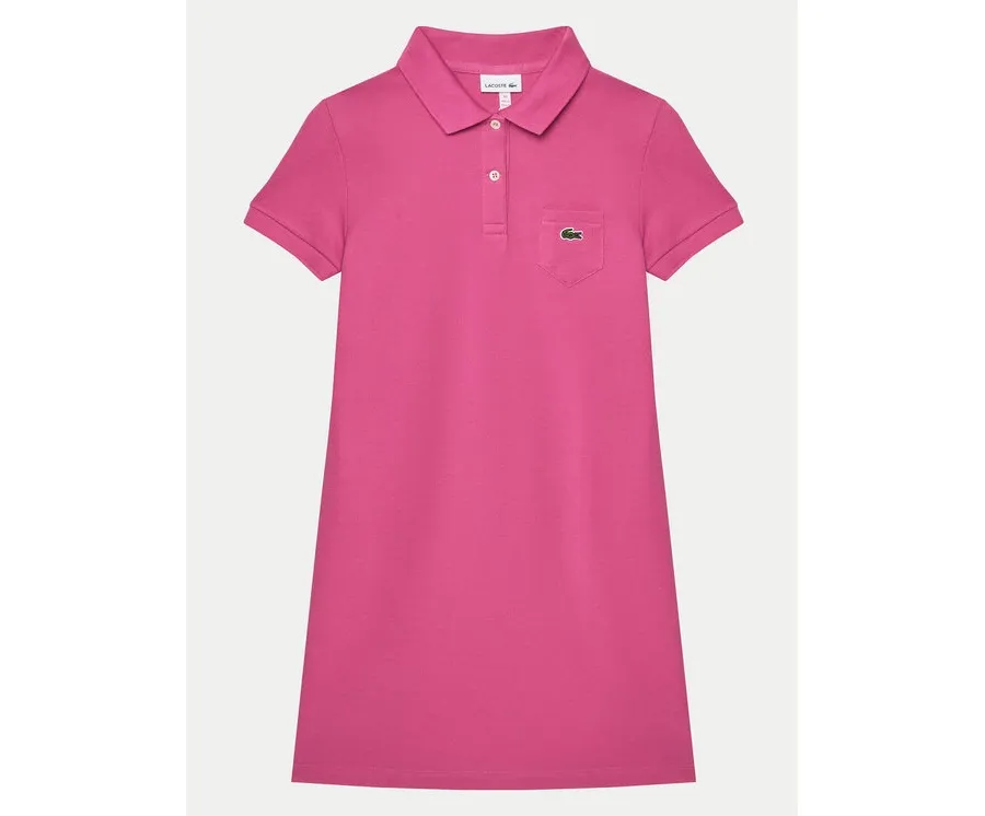 obrazek 1 Lacoste Sukienka codzienna EJ2816 Fioletowy Regular Fit