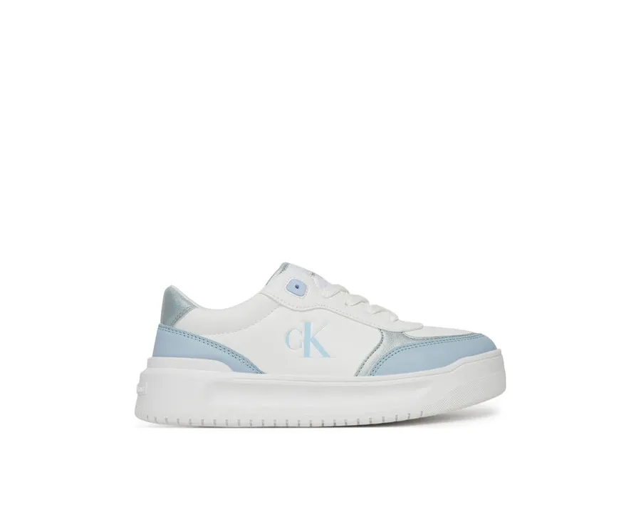 obrazek 1 Calvin Klein Jeans Sneakersy Low Cut Lace-Up V3A9-82020-1355 Biały