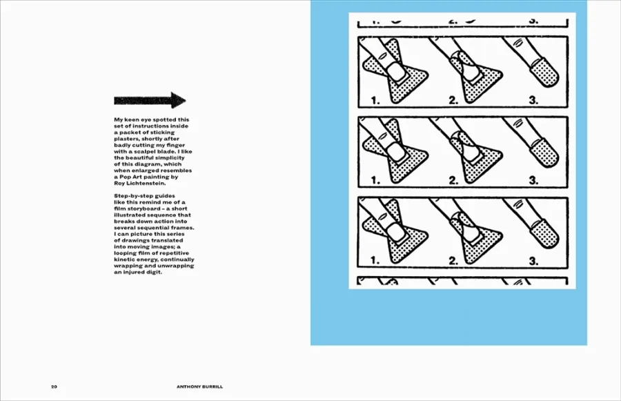 obrazek 5 Anthony Burrill: Patrz i Patrz Zebrane efemerydy i materiały drukowane - Thames & Hudson