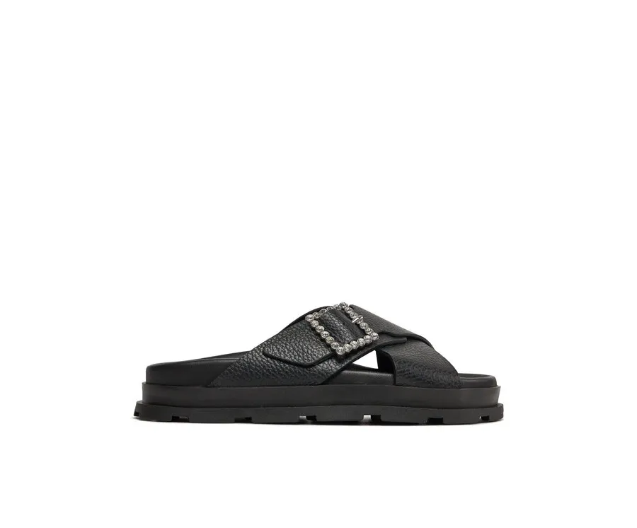 obrazek 1 Pollini Klapki SA28164G1ITD0000 Czarny