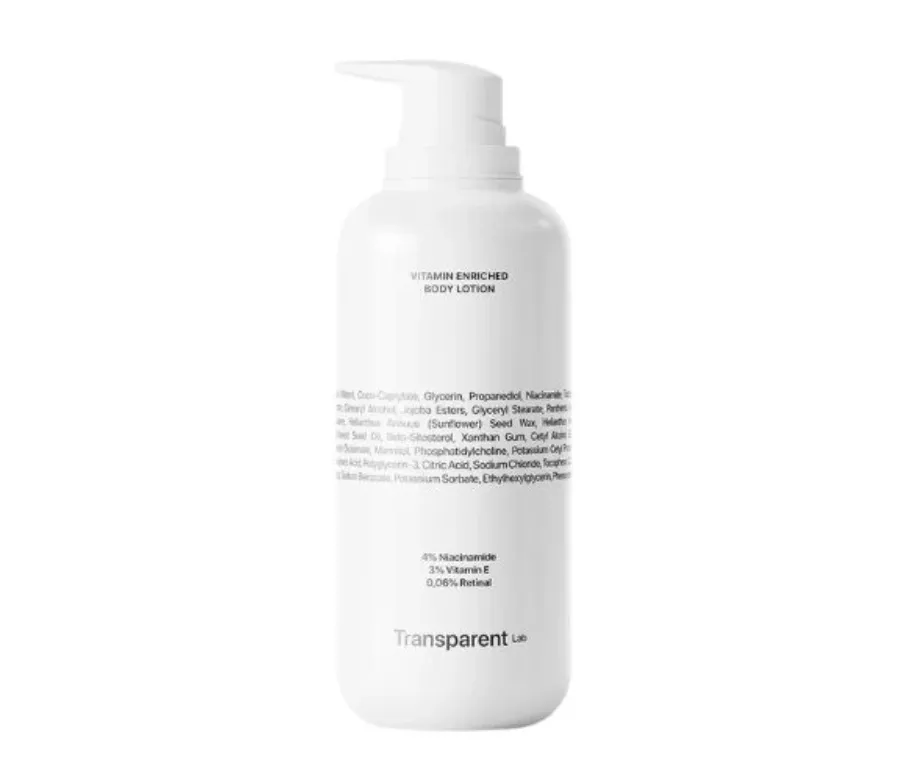 obrazek 1 Transparent Lab Vitamin Enriched Body Lotion Kuracja do ciała z retinalem 0,06%
