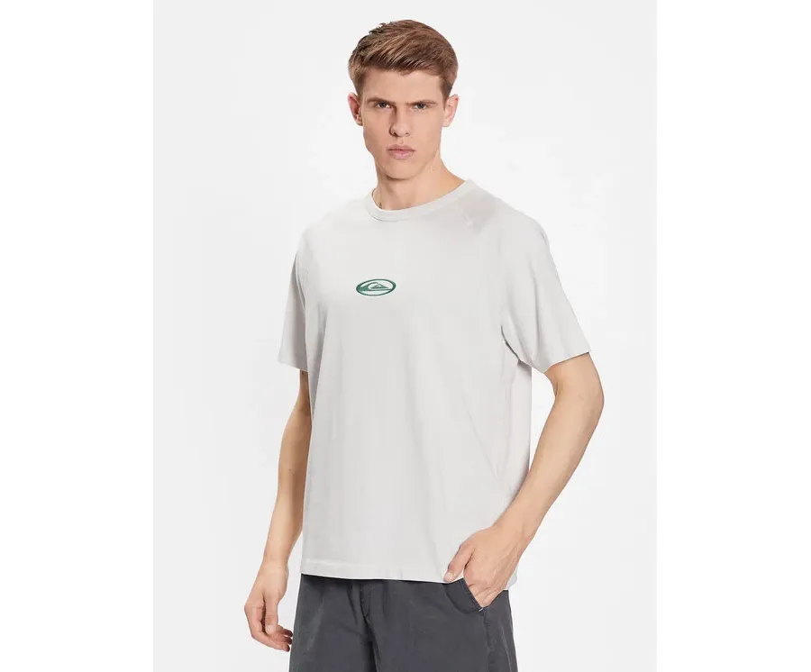 obrazek 1 Quiksilver T-Shirt Alpha Dog EQYKT04279 Szary Regular Fit
