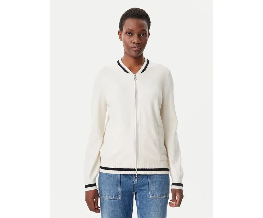 obrazek 1 Olsen Kardigan 11004538 Écru Regular Fit