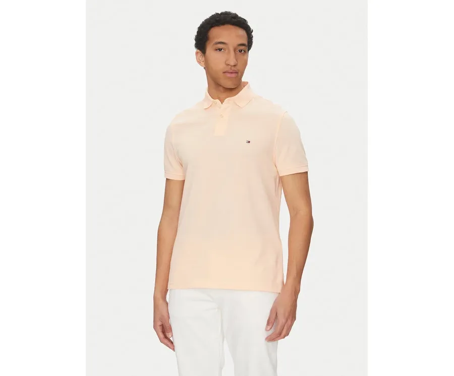 obrazek 1 Tommy Hilfiger Polo 1985 MW0MW17770 Koralowy Regular Fit