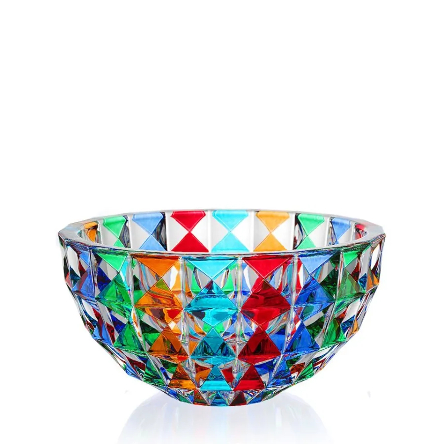 obrazek 1 Kryształowa misa z kolorowego szkła murano (28 cm)