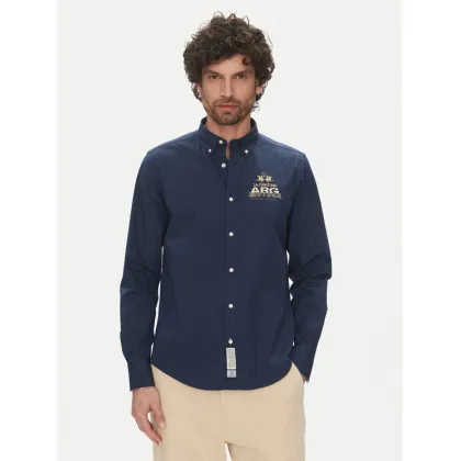 Zdjęcie La Martina Koszula Alfred MAC601 PP483 Granatowy Regular Fit