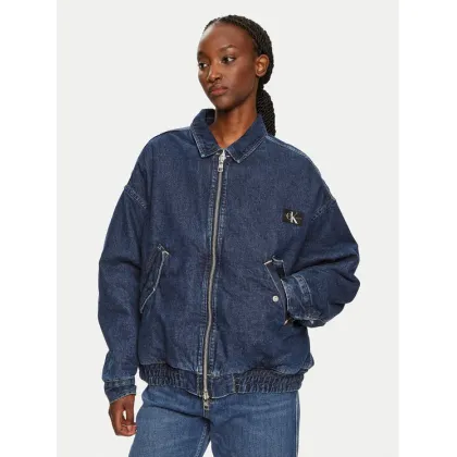 Zdjęcie Calvin Klein Jeans Kurtka jeansowa J20J224717 Granatowy Relaxed Fit