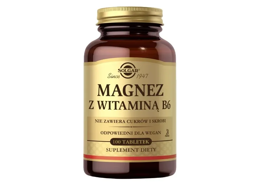 obrazek 1 Solgar Magnez z witaminą B6 tabletki
