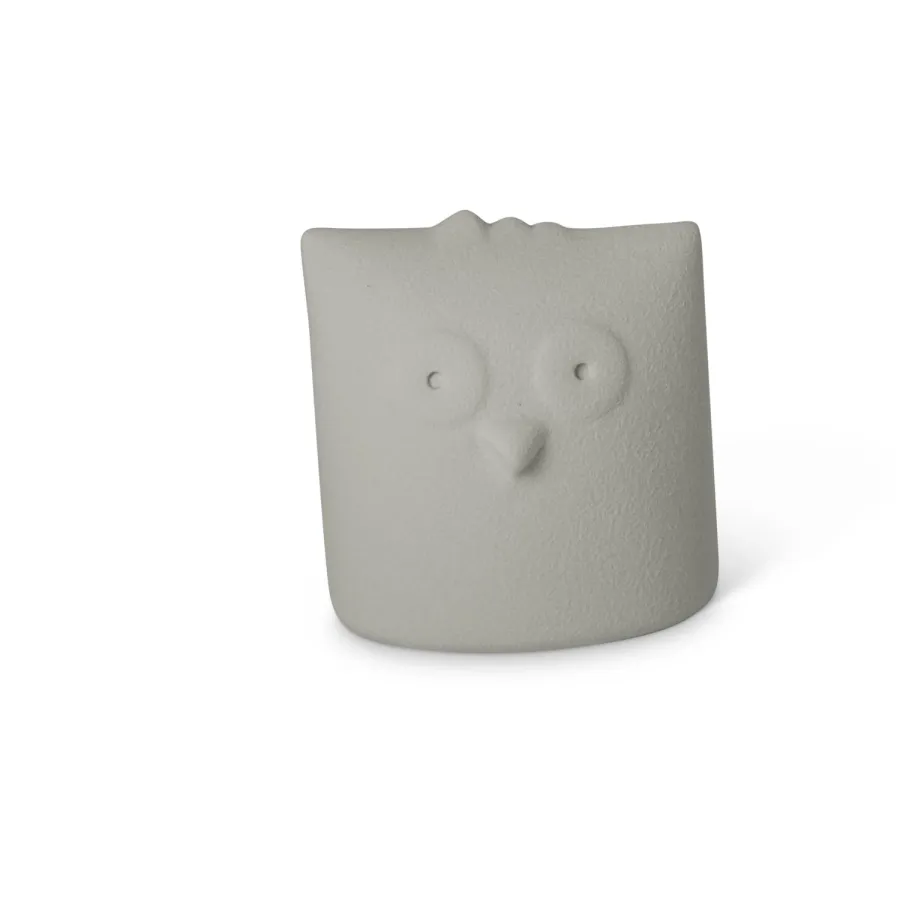 obrazek 2 Mała figurka dekoracyjna sowy z ceramiki - 8x5x9 cm