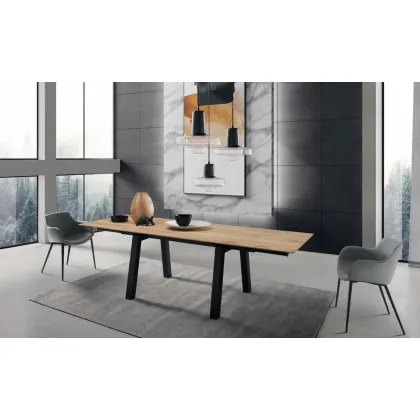 Zdjęcie Luksusowy funkcjonalny rozkładany stół do salonu – Zamagna Italia