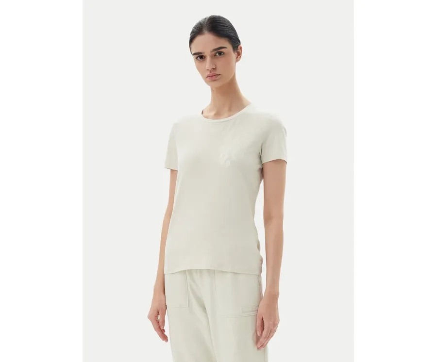 obrazek 1 EA7 Emporio Armani T-Shirt 7W000133 AF10373 U1112 Beżowy Regular Fit