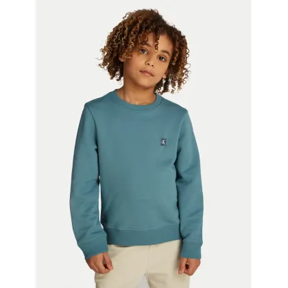 Zdjęcie Calvin Klein Jeans Bluza Mono Mini Badge IU0IU00570 Zielony Regular Fit