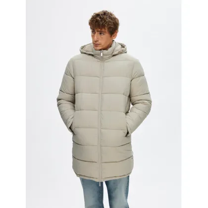 Zdjęcie Selected Homme Kurtka zimowa Cooper 16089959 Beżowy Regular Fit