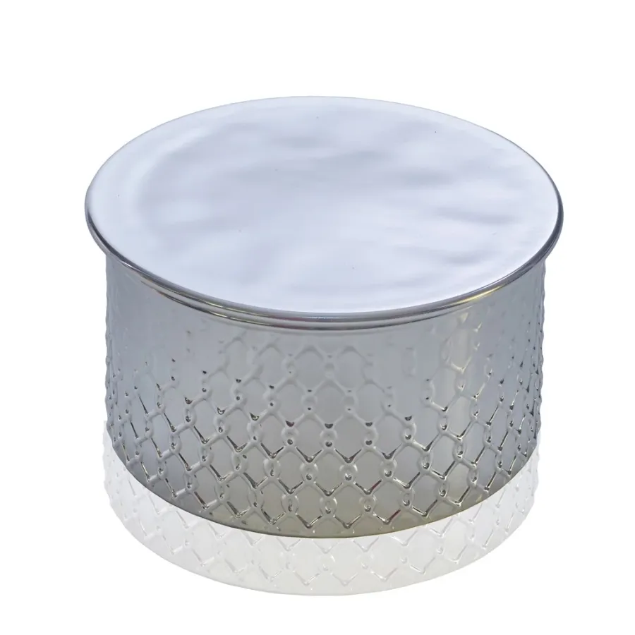 picture 1 Stylish Italian container for small items in silver color - IVV