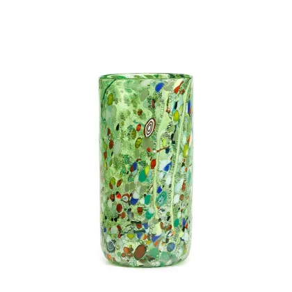 Zdjęcie Ręcznie wykonany wazon ze szkła murano (23 cm)