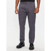 Zdjęcie Calvin Klein Spodnie garniturowe Modern Twill Tapered Pleat K10K111490 Szary Slim Fit