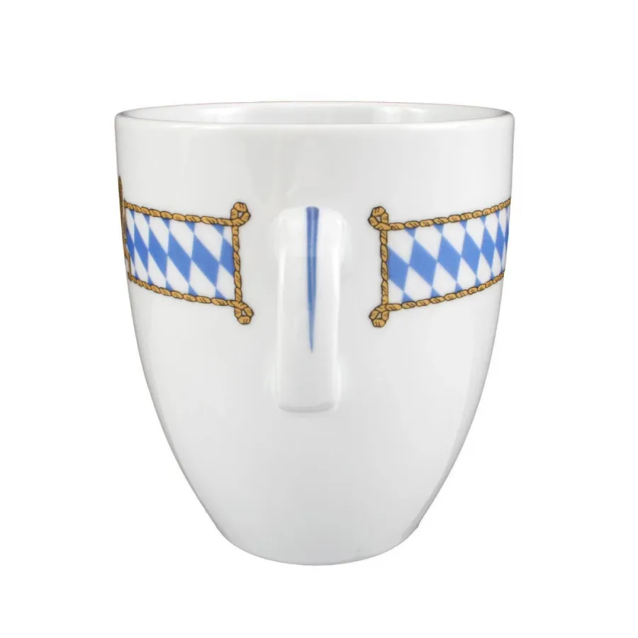 obrazek 2 Porcelanowa filiżanka zdobiona bawarskim motywem z Niemiec - Seltmann Weiden