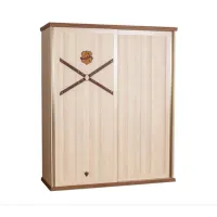 Picture Original sliding wardrobe for a teenager's room - Cilek