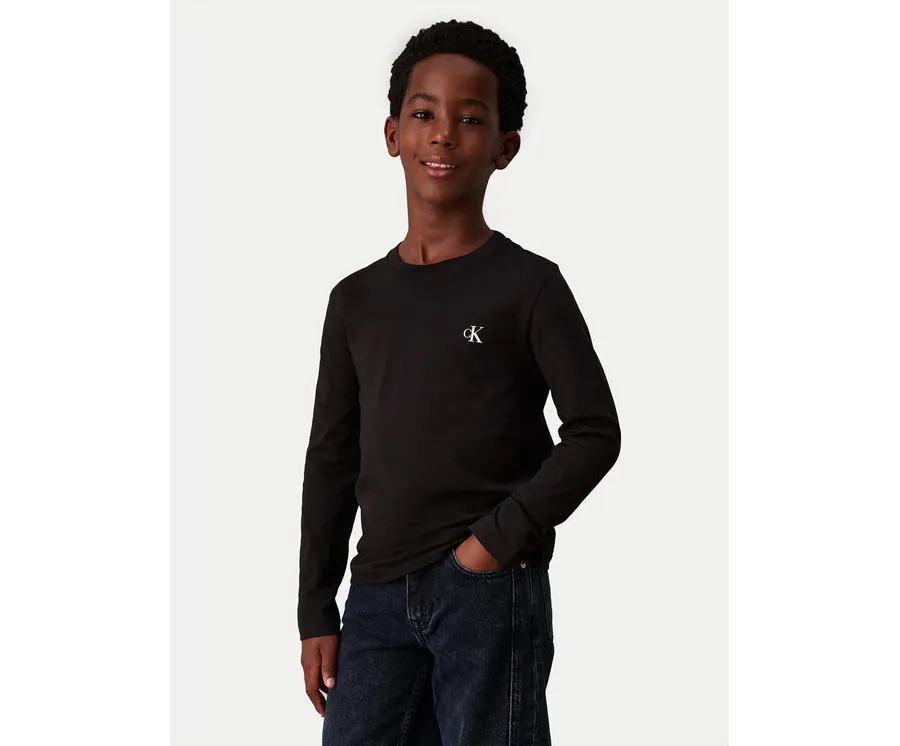 obrazek 1 Calvin Klein Jeans Komplet 2 bluzek IB0IB02255 D Czarny Regular Fit