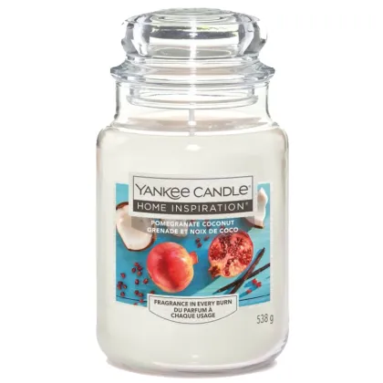 Zdjęcie Yankee Candle Home Inspiration Świeca Pomegranate Coconut Duża 538 g