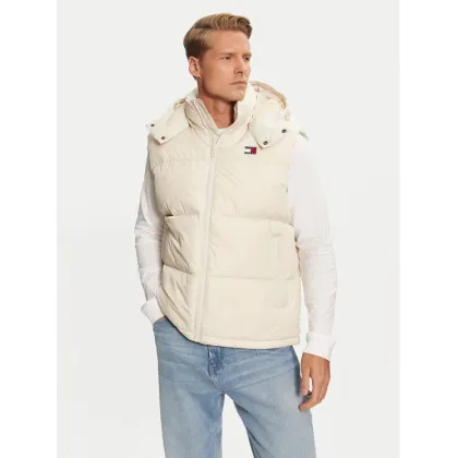 Zdjęcie Tommy Jeans Bezrękawnik Alaska DM0DM19538 Beżowy Regular Fit
