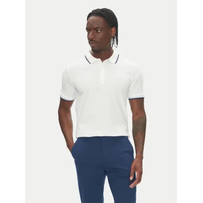 Zdjęcie Lindbergh Polo 30-404010 Biały Relaxed Fit
