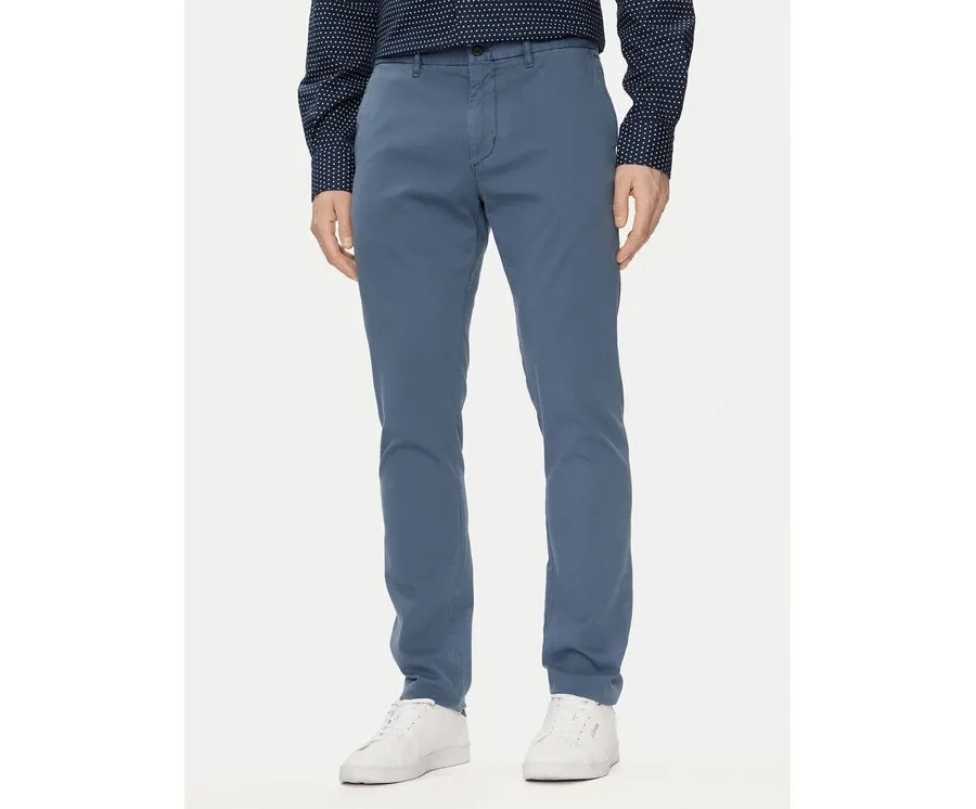 obrazek 1 Tommy Hilfiger Chinosy Bleecker MW0MW33910 Niebieski Slim Fit