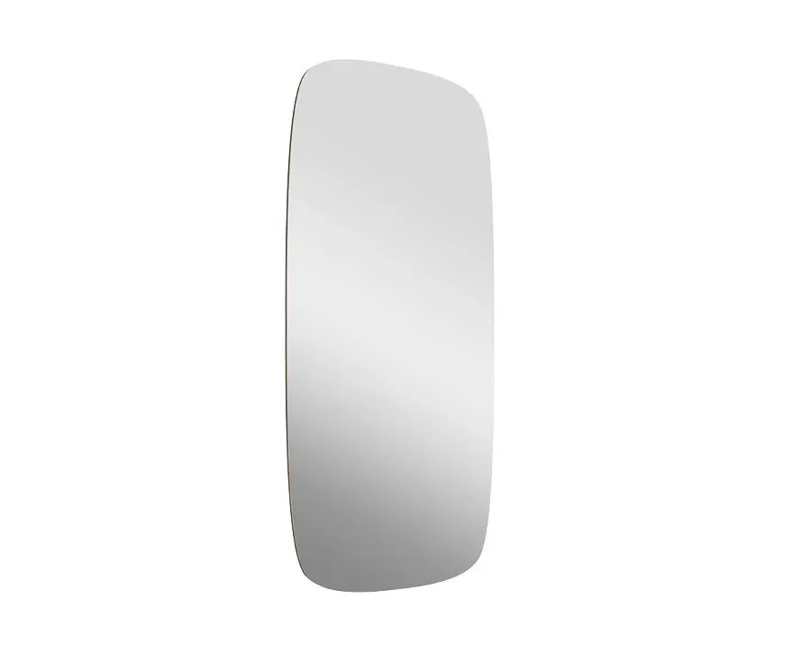 obrazek 3 Wyjątkowe lustro z drewnianą ramą i instalacją LED w tylnej części - 3 rozmiary