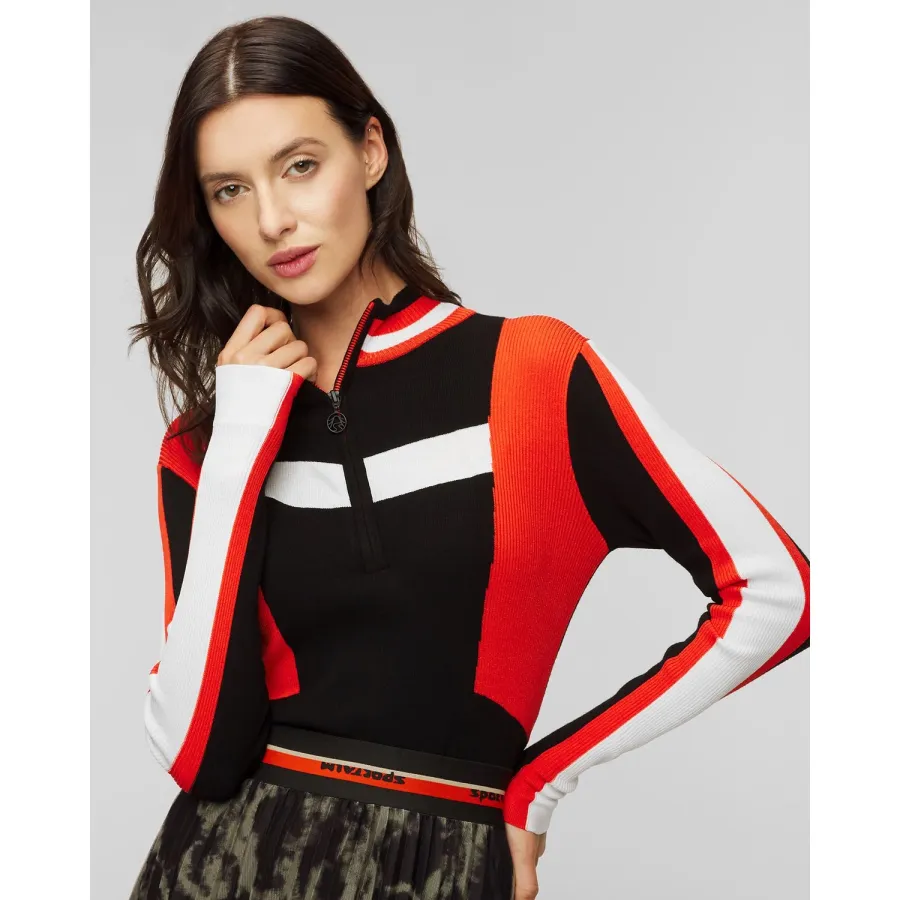 obrazek 1 Sweter Z Wiskozy Damski Sportalm