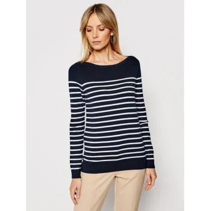 Zdjęcie Tommy Hilfiger Sweter Heritage Boat WW0WW22046 Granatowy Regular Fit