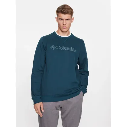 Zdjęcie Columbia Bluza M Logo Fleece Crew Niebieski Regular Fit