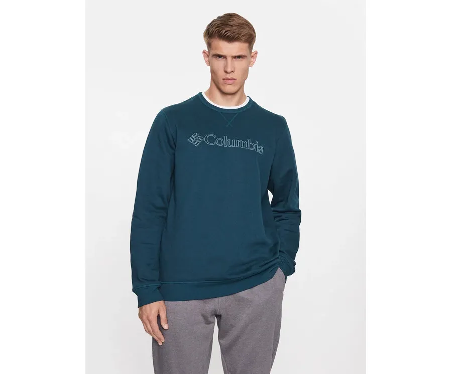 obrazek 1 Columbia Bluza M Logo Fleece Crew Niebieski Regular Fit