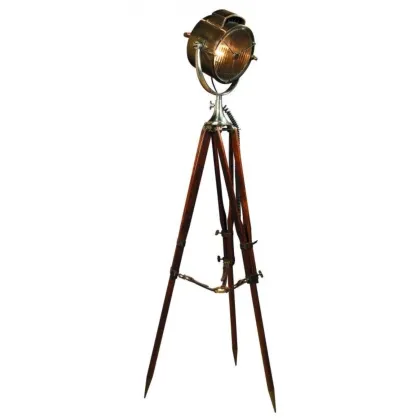 Zdjęcie Stylowa punktowa lampa stojąca w stylu vintage - Authentic Models