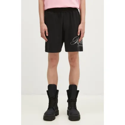 Zdjęcie Represent szorty bawełniane Represent Owners Club Script Mesh Shorts kolor czarny OCM41247.001