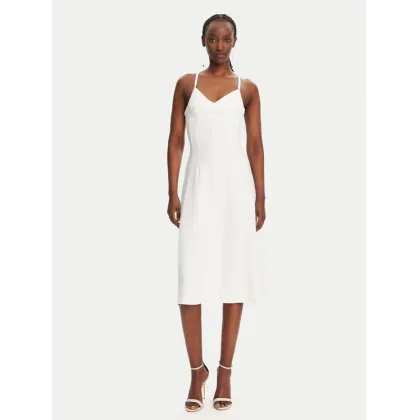 Zdjęcie Elisabetta Franchi Sukienka koktajlowa AB74852E2 360 Biały Regular Fit
