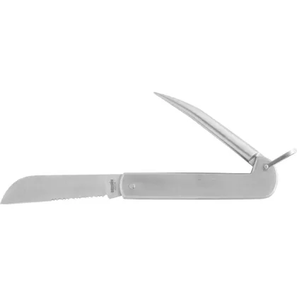 Picture Original tool - sailor's knife - serrated stainless steel blade