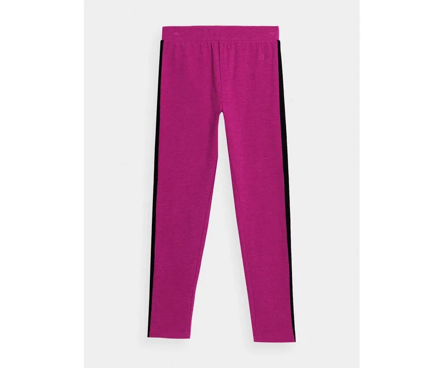 obrazek 1 4F Legginsy 4FJAW23TTIGF094 Różowy Slim Fit