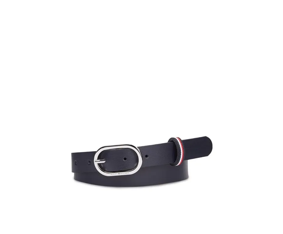 obrazek 1 Tommy Hilfiger Pasek Damski Chic 2.5 Corp AW0AW16169 Granatowy
