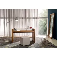 Picture A unique desk with marble accessories and three drawers
